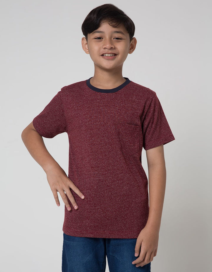Nevada Short Sleeve T-Shirt Yarndyed Stripe