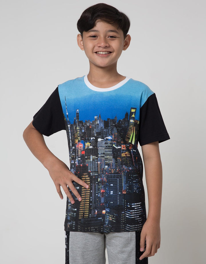 Nevada Short Sleeve T-Shirt City Night