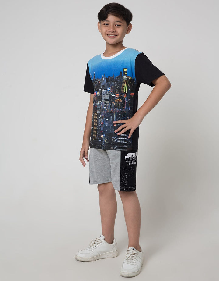 Nevada Short Sleeve T-Shirt City Night