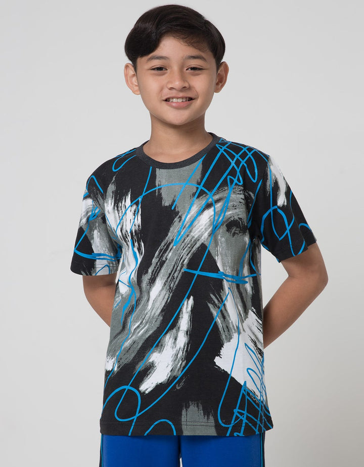 Nevada Short Sleeve T-Shirt Fp Brush Abstract