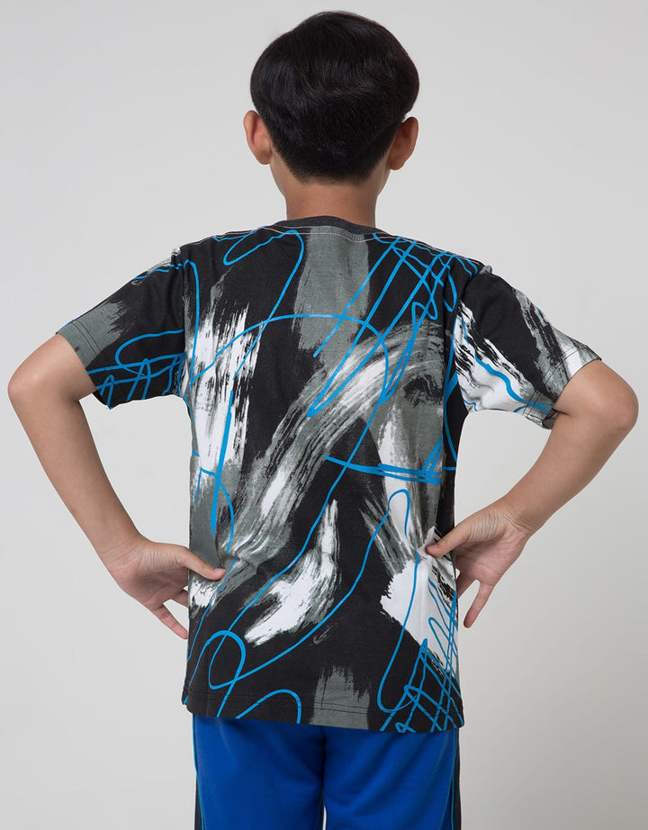 Nevada Short Sleeve T-Shirt Fp Brush Abstract