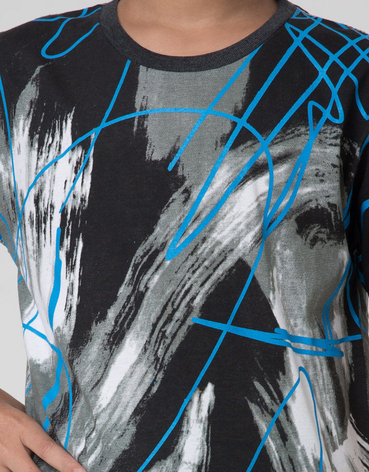Nevada Short Sleeve T-Shirt Fp Brush Abstract
