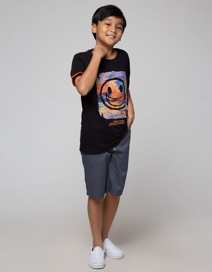 Nevada Short Sleeve T-Shirt Smiley Brush