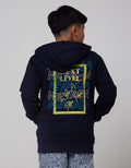 Nevada Jacket Knit Hoodie Back Print Nevada
