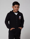 Nevada Jacket Knit Hoodie Back Print City