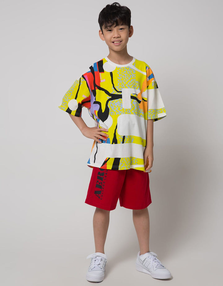 Nevada Short Sleeve T-Shirt Rotary Coulorful Purple