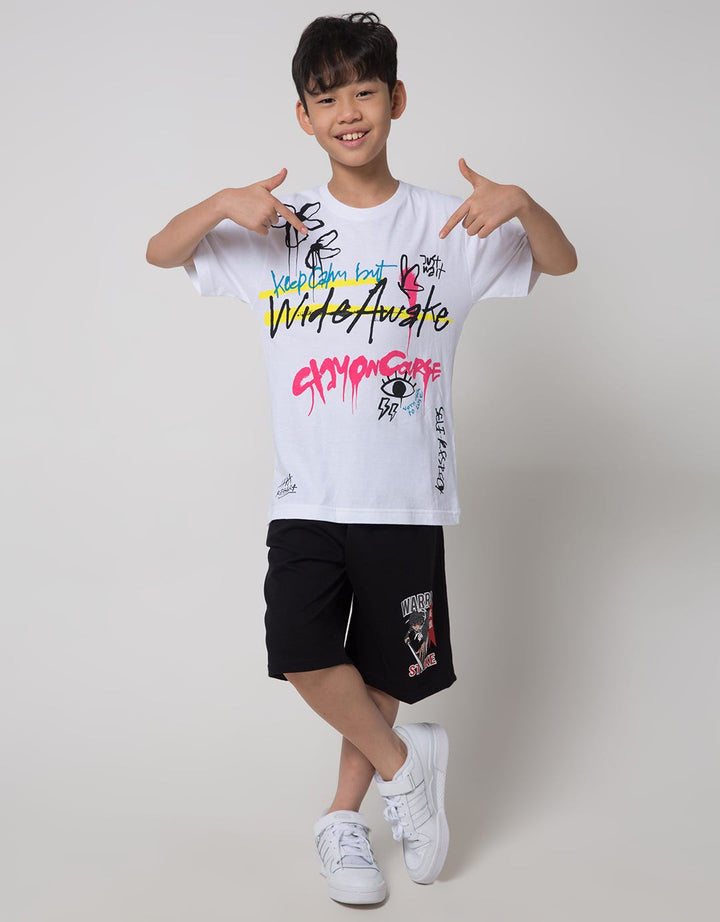 Nevada Short Sleeve T-Shirt Print Wide Awake