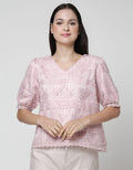 Connexion Laces Top CNY Blouse Wanita