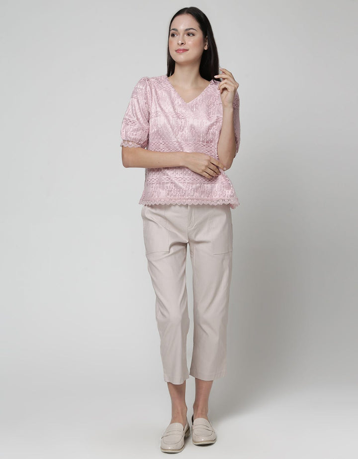 Connexion Laces Top CNY Blouse Wanita