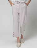 Connexion Long Pants Vlntn With Button Details