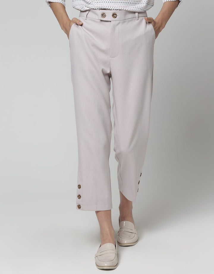 Connexion Long Pants Vlntn With Button Details