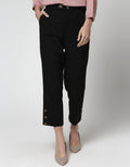 Connexion Long Pants Vlntn With Button Details