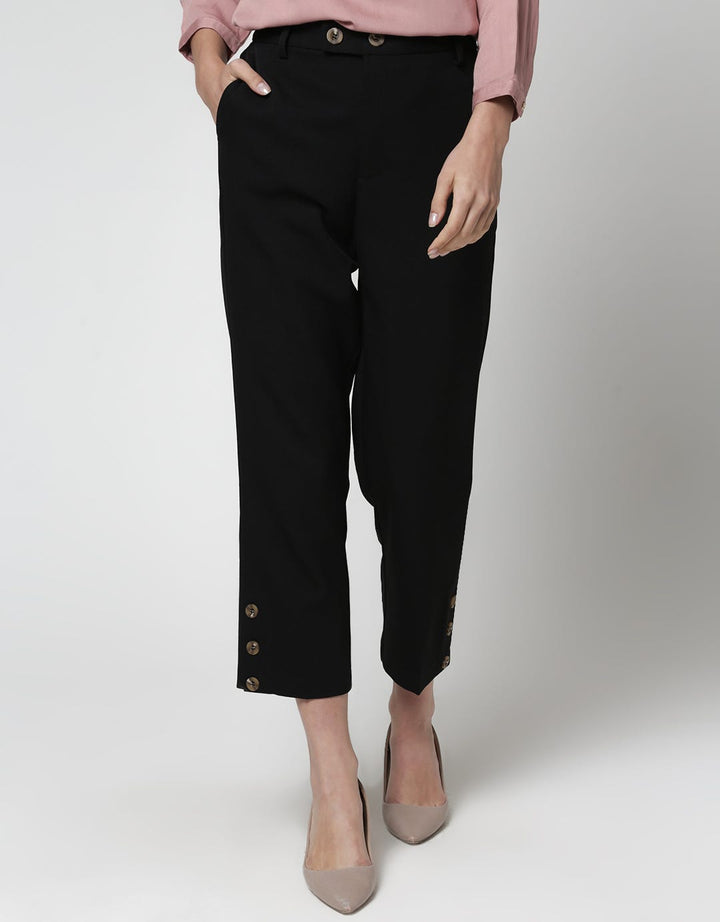 Connexion Long Pants Vlntn With Button Details