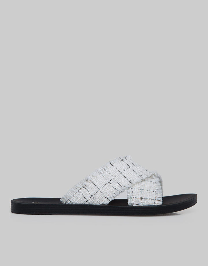 Nevada Cross Strap Slip On Women