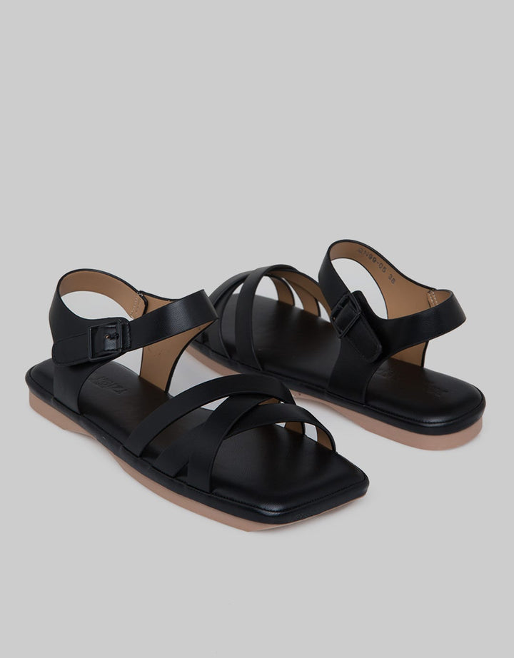 Peter Keiza Cross Slingback Women's Sandals