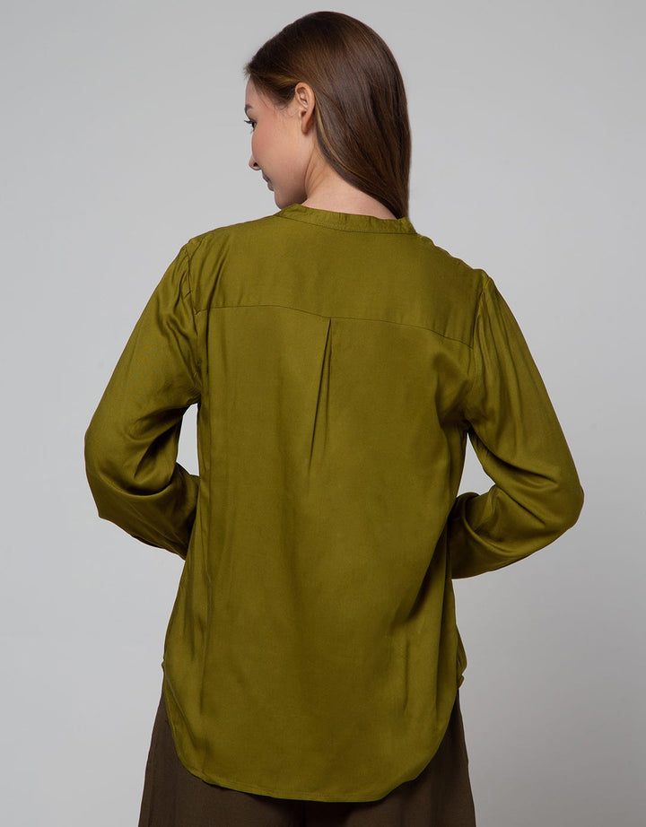 Connexion 3/4 Blouse Vn Dropshoulder Livaeco