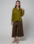 Connexion 3/4 Blouse Vn Dropshoulder Livaeco