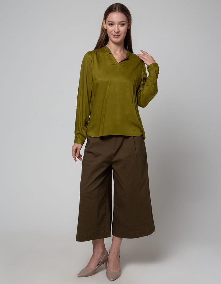 Connexion 3/4 Blouse Vn Dropshoulder Livaeco