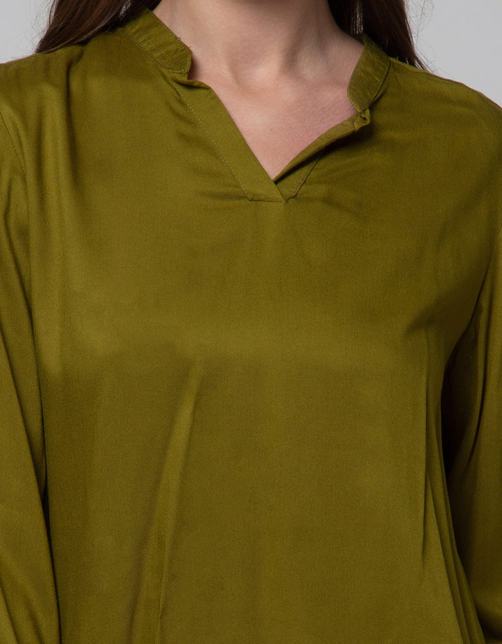 Connexion 3/4 Blouse Vn Dropshoulder Livaeco