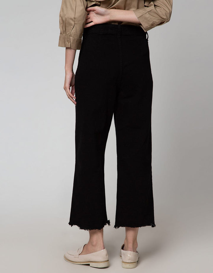 Connexion Wide Leg Celana Denim Panjang Wanita