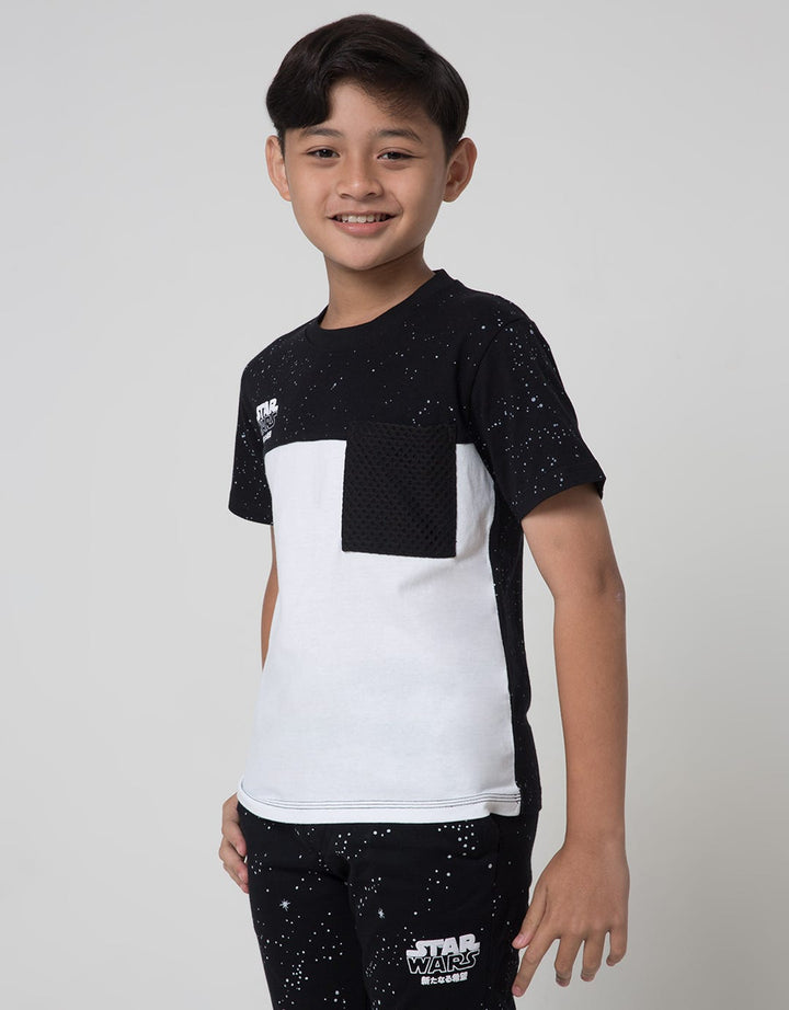 Star Wars Mesh Anime Kaos Anak Laki-laki