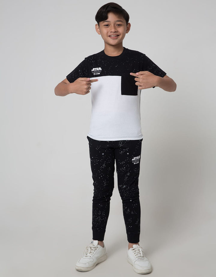 Star Wars Mesh Anime Kaos Anak Laki-laki