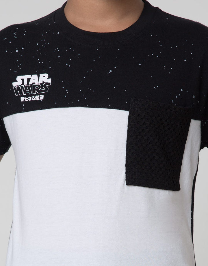 Star Wars Mesh Anime Kaos Anak Laki-laki