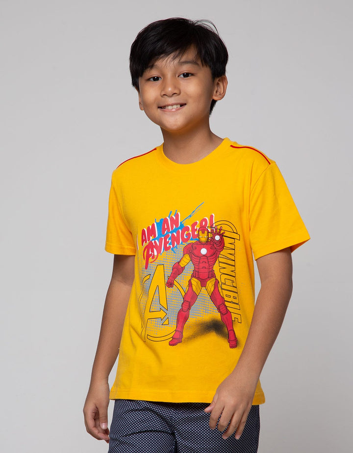 Marvel Short Sleeve T-Shirt Ironman I Am Avenger