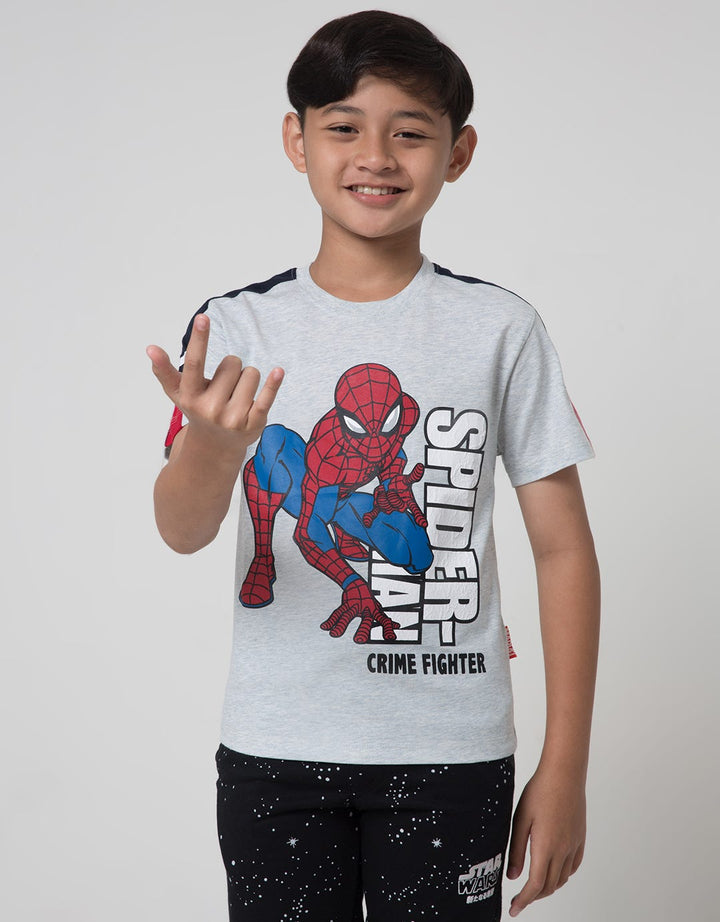 Marvel Spiderman Pose Kaos Anak Laki-laki