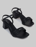 Details of Women's Ankle Strap Quilted Sandals