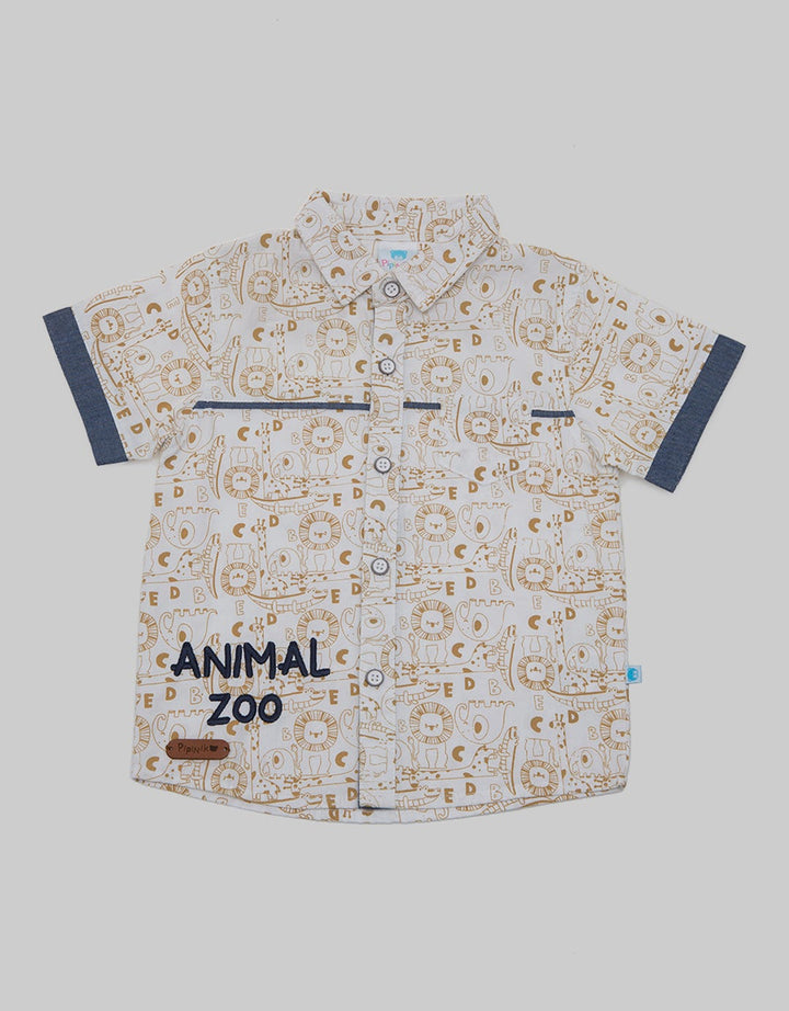 Pipiniko Casual Shirt Animal Zoo