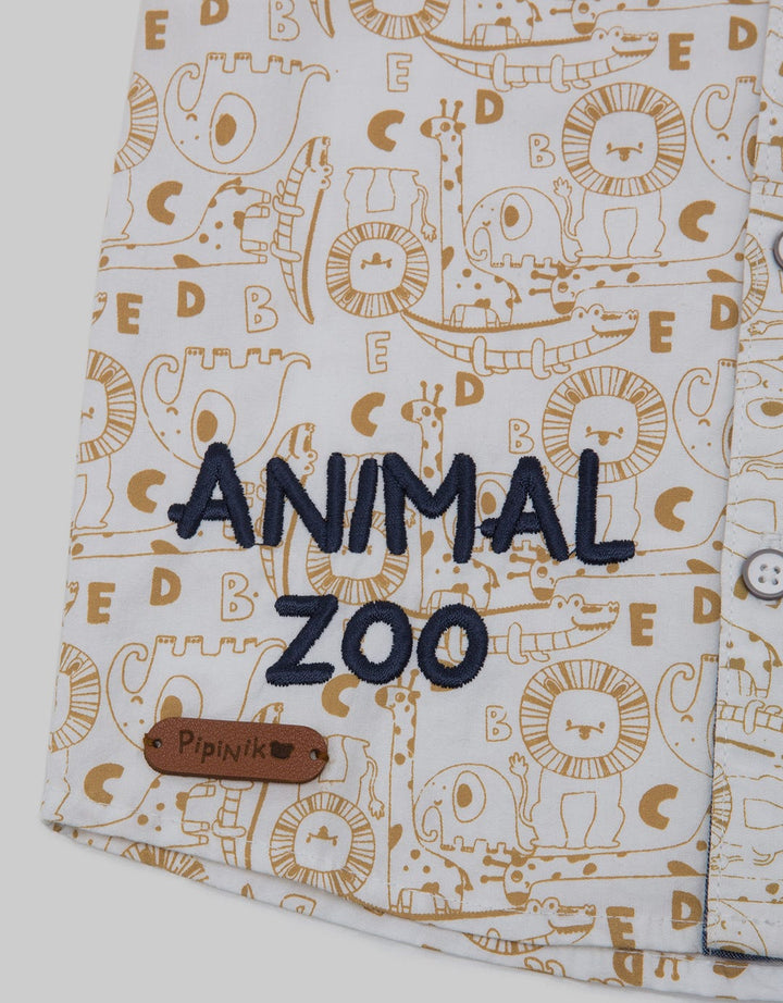 Pipiniko Casual Shirt Animal Zoo