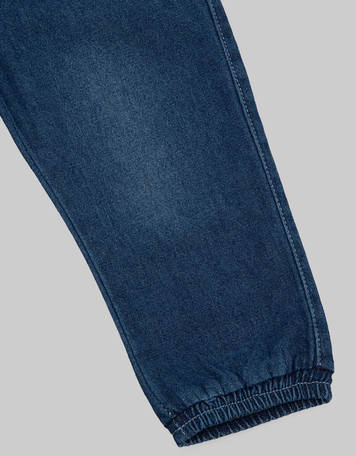 Pipiniko Ruffle Pocket Denim Pants
