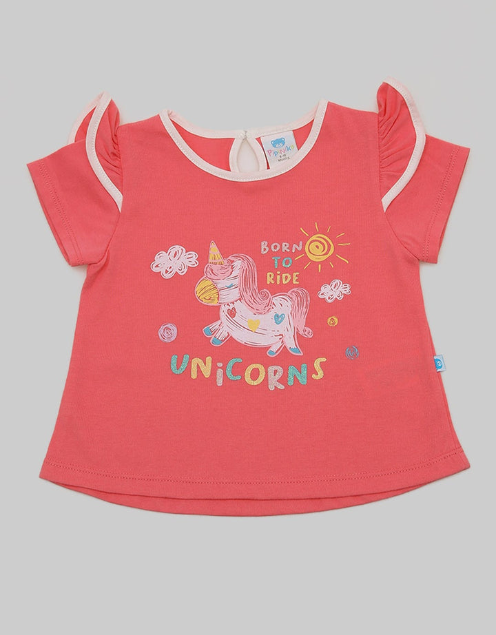 Pipiniko Suni Unicorn Kaos Anak Perempuan