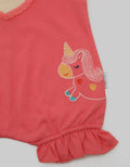Pipiniko Unicorn Print Overall Anak Perempuan