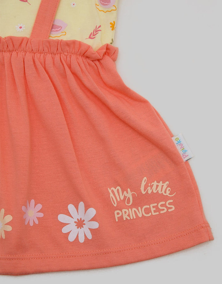 Pipiniko Swan Jersey Dress for Girls