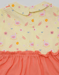 Pipiniko Swan Jersey Dress for Girls