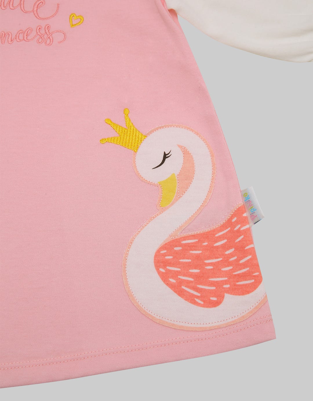 Pipiniko Swan Little Dress for Girls