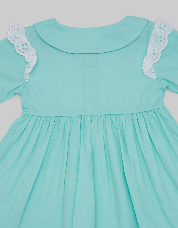Pipiniko Dress Long Sleeve Lace Shoulder