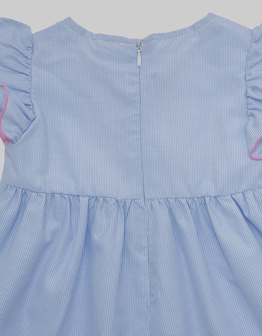 Pipiniko Chest Embroidered Dress for Girls