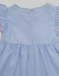 Pipiniko Chest Bordir Dress Anak Perempuan