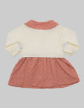 Pipiniko Dress Combination Long Sleeve Embroidery Cotton