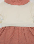 Pipiniko Dress Combination Long Sleeve Embroidery Cotton