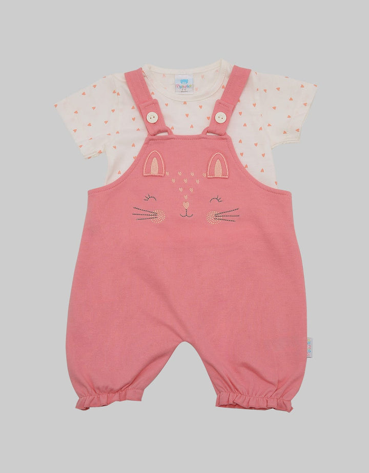 Pipiniko Newborn Cat Overalls Set