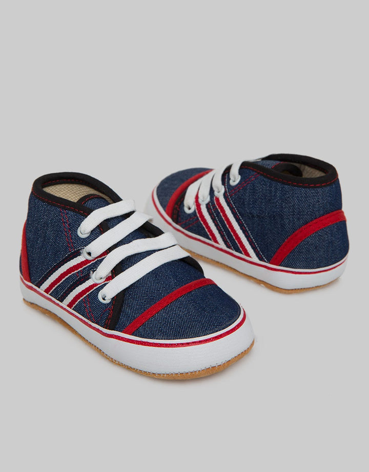 Pipiniko Spory Stripe Sepatu Anak Laki-laki