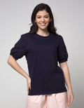 Connexion Lace Sleeve Kaos Wanita