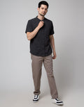 Details Short Sleeve Shirt Solid Lacoste Shanghai Collar