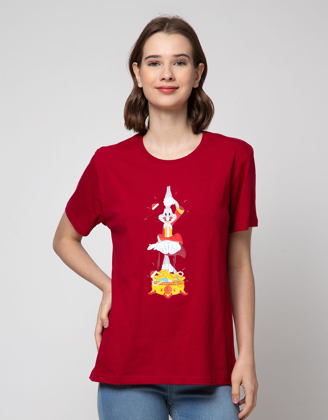 Nevada Short Sleeve T-Shirt Tee Cny Bunny