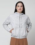 Nevada Cut Sewn Jaket Hoodie Wanita