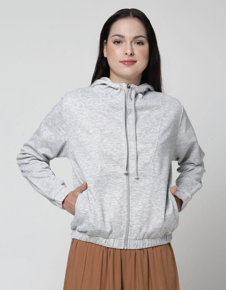 Nevada Cut Sewn Jaket Hoodie Wanita